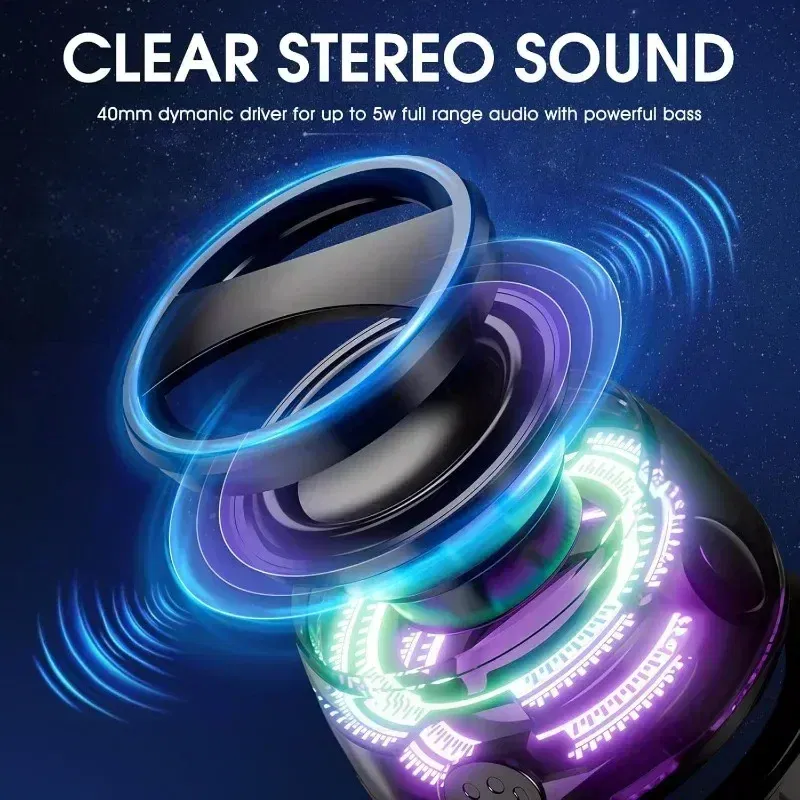 Color: Pink, Ships From: CHINA - Portable Bluetooth Speaker G200 RGB Lighting Magnetic Speaker BT5.3 Mini Sound Box 7 Hours Playback Phone Holder