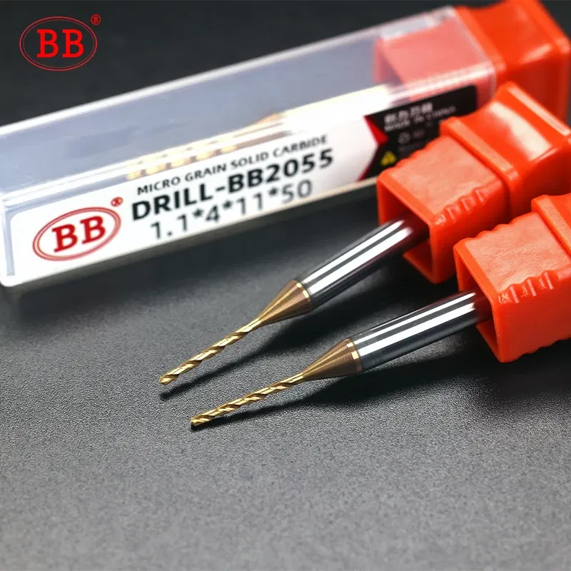 Hole Diameter: 24mm - BB 0.3~2.02mm Micro Drill Solid Carbide Bit Mini CNC Hole Making 3D Shank Diameter 4mm D4 Metal Steel Plastic 1PCS