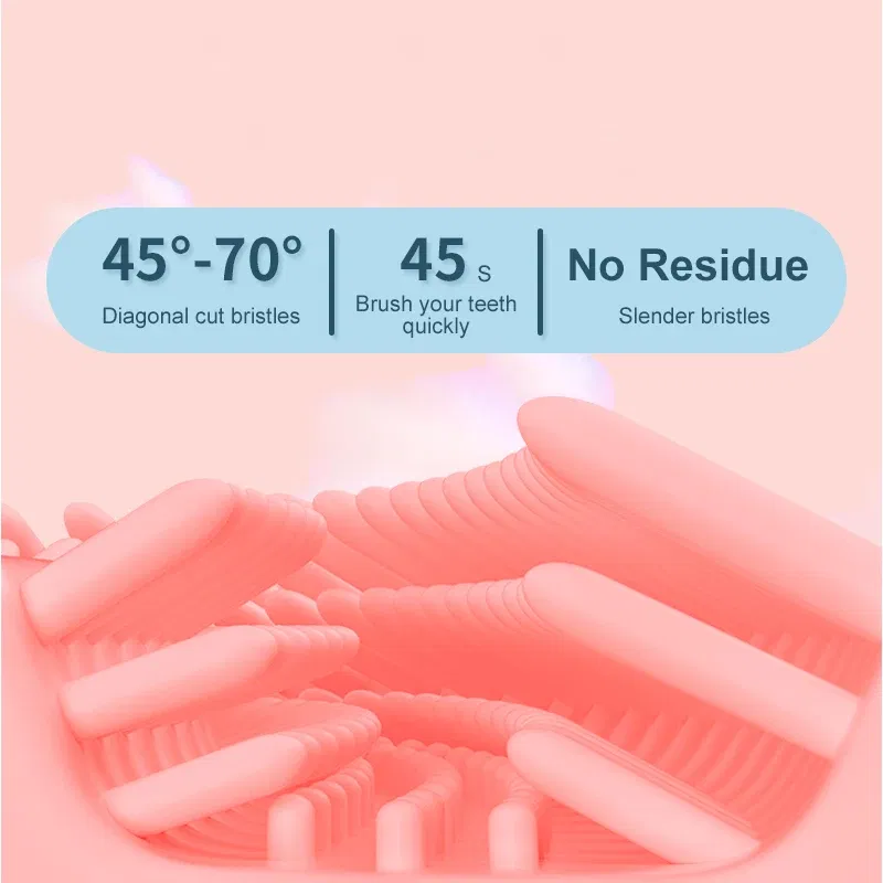 Color: Brown, Ships From: CN - Sonic Electric Toothbrush Kids U-shaped Smart 360 Degrees Ultrasonic Tooth Brush Teeth Whitening For Children IPX7 Waterproof