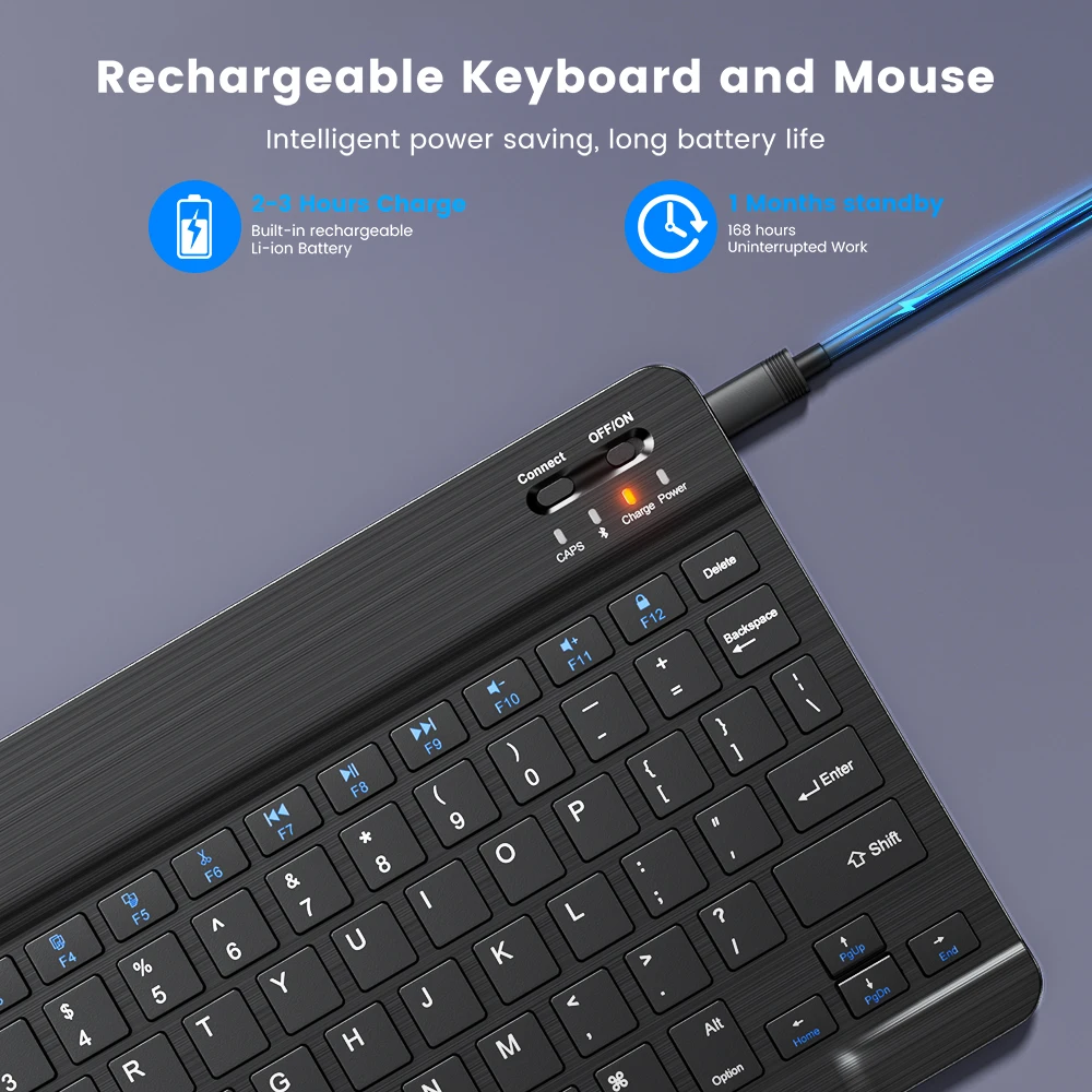 Color: Olive - Wireless Keyboard Bluetooth-compatible Keyboard For Android IOS Windows Mini 78-Key Gaming Keybaord for PC iPad Tablet Keyboard