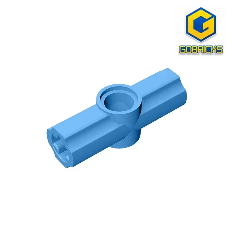 Color: Chocolate - Gobricks GDS-917 Technical, Axle and Pin Connector Angled 180 degrees compatible with lego 32034  DIY Educational Building Block