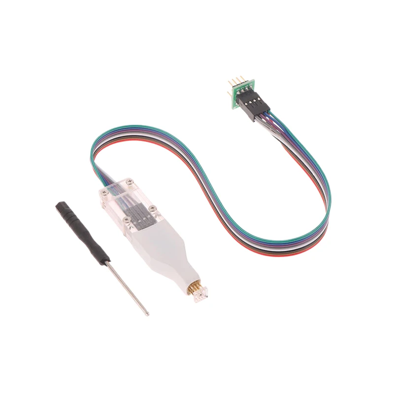 Color: WHITE - Sop8/w-son Chip Download Burn Write Probe Spring Needle Flash Chip Burner Cable