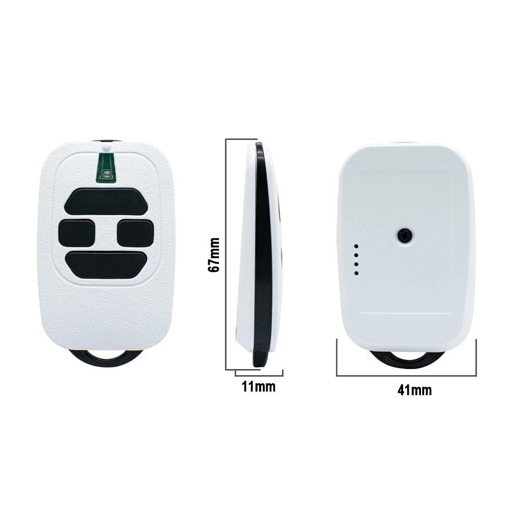 Color: WHITE - DEA GTI2 GTI4 GT2 GT4 MIO TR2 TR4 TD2 TD4 GOLD 288 289 TR2N TR4N Garage Door Remote Control 433.92MHz Rolling Code Fixed Code