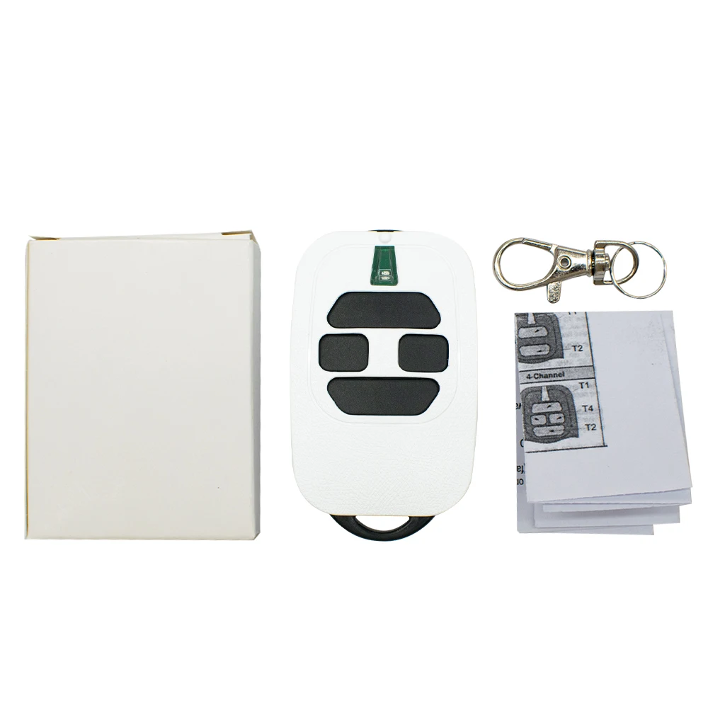 Color: WHITE - DEA GTI2 GTI4 GT2 GT4 MIO TR2 TR4 TD2 TD4 GOLD 288 289 TR2N TR4N Garage Door Remote Control 433.92MHz Rolling Code Fixed Code