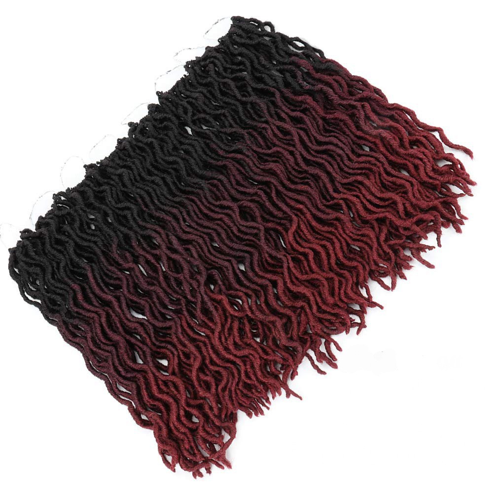 Cascade Curls Ombre Crochet Hair Extensions