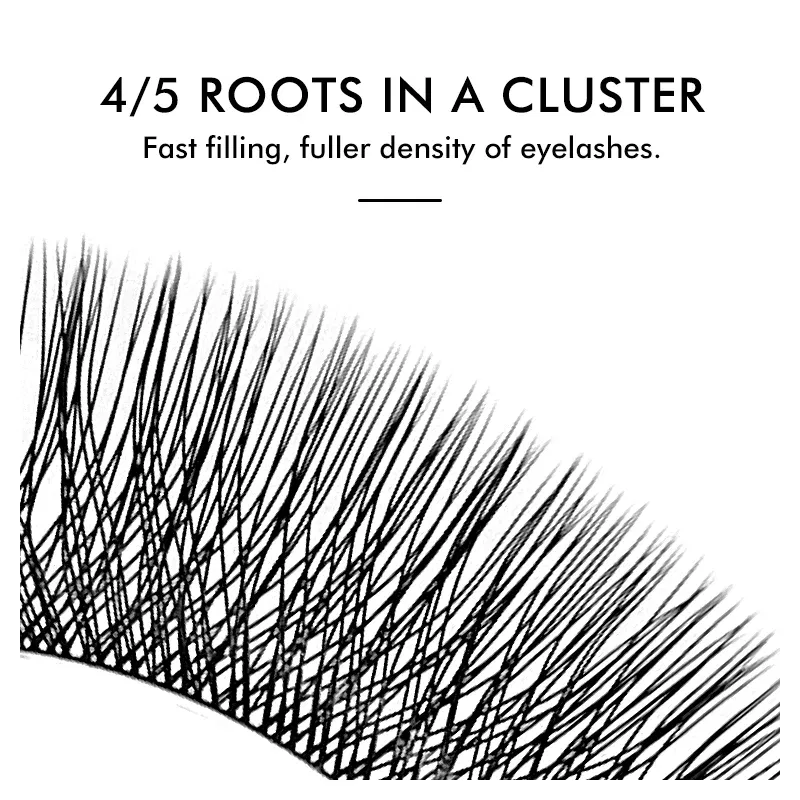 Color: Dark Brown, Curl: D, Thickness: 0.07mm, Length: 7mm - NATUHANA W-Shaped 4D 5D Volume Eyelash Extensions Premade Volume Fans W Shape Lashes Natural Soft False Eyelashes for Makeup