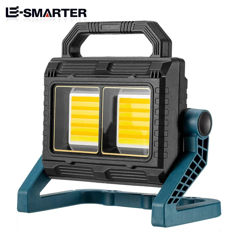 Wattage: 2.5 W - High Power LED Flashlight Waterproof Fishing Lantern Torch USB Rechargeable Powerful Searchlight Camping Lamp