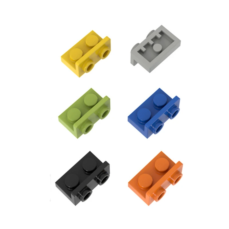 Color: Light Grey, Size: S, Ships From: CHINA - 30PCS ANGULAR PLATE 1.5 BOT. 1X2 1/2 Compatible 99780 Plate Modified Self-Locking Bricks Building Blocks Toys Accessories