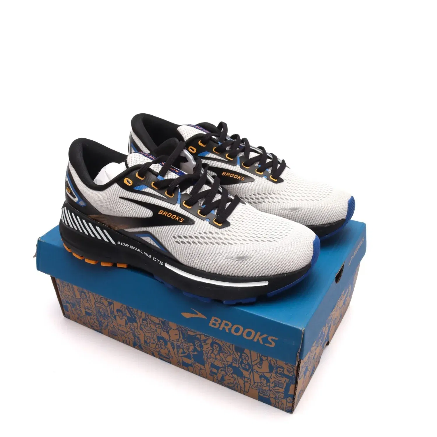 Color: black, Shoe Size: 41 - Brooks Men?™s Adrenaline GTS 23 Supportive Running Shoe