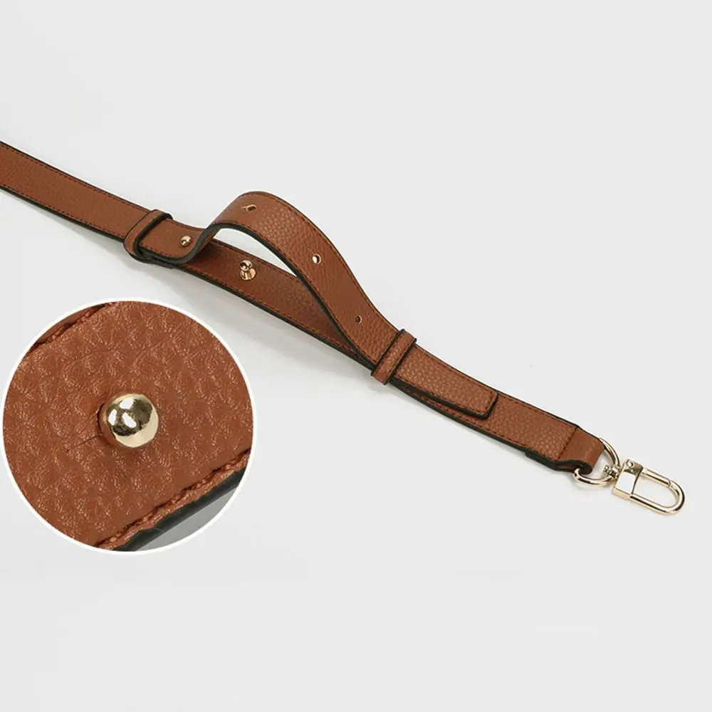 Color: Rose Gold - Genuine Leather Handbag Strap Shoulder Crossbody Bag Strap Modifications Wide Shoulder Strap Replacement Strap
