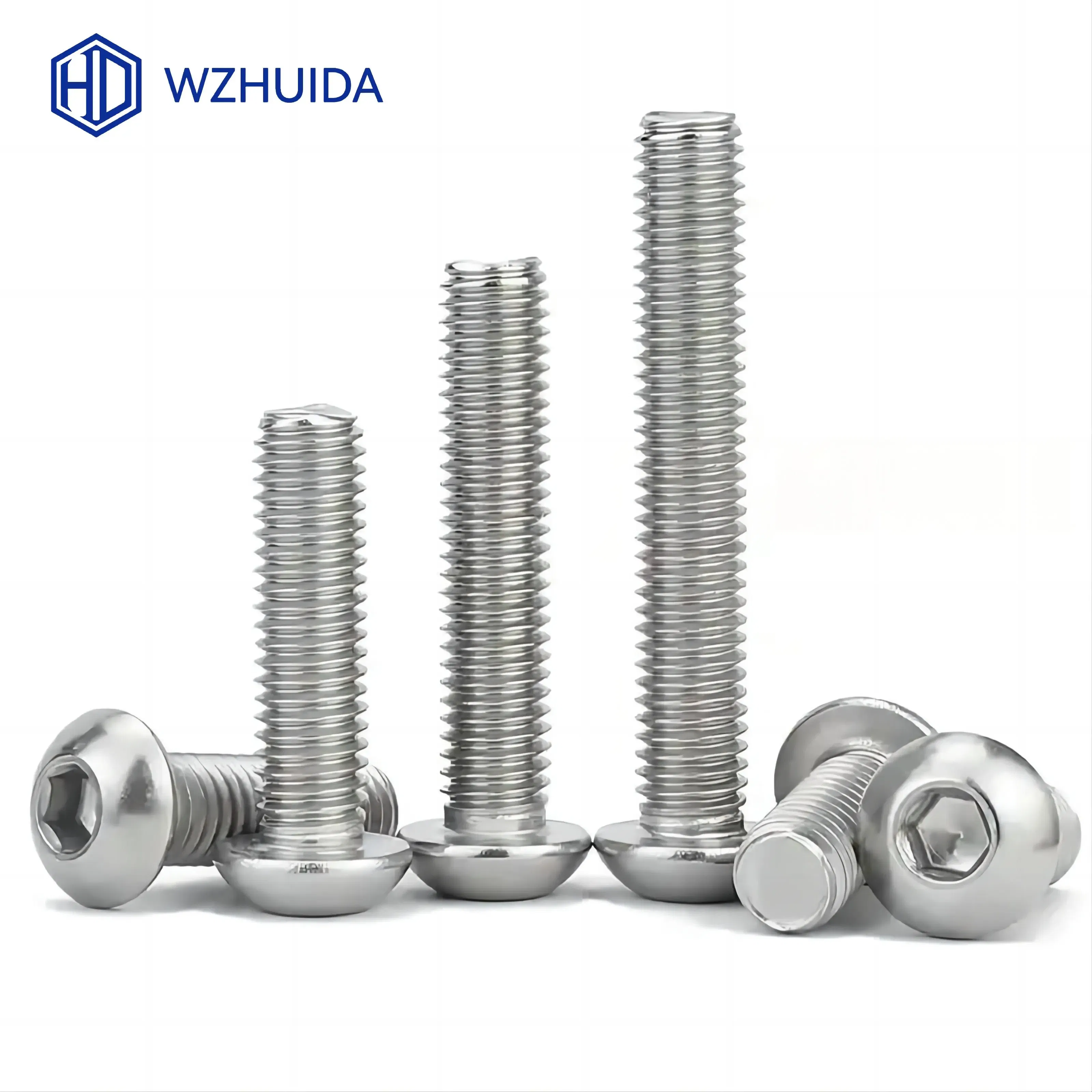 Size: M36, Length: 50mm - 5-50pcs M2 M3 M4 M5 M6 M8 M10 Hex Socket Button Head Cap Screws Stainless Steel ISO7380
