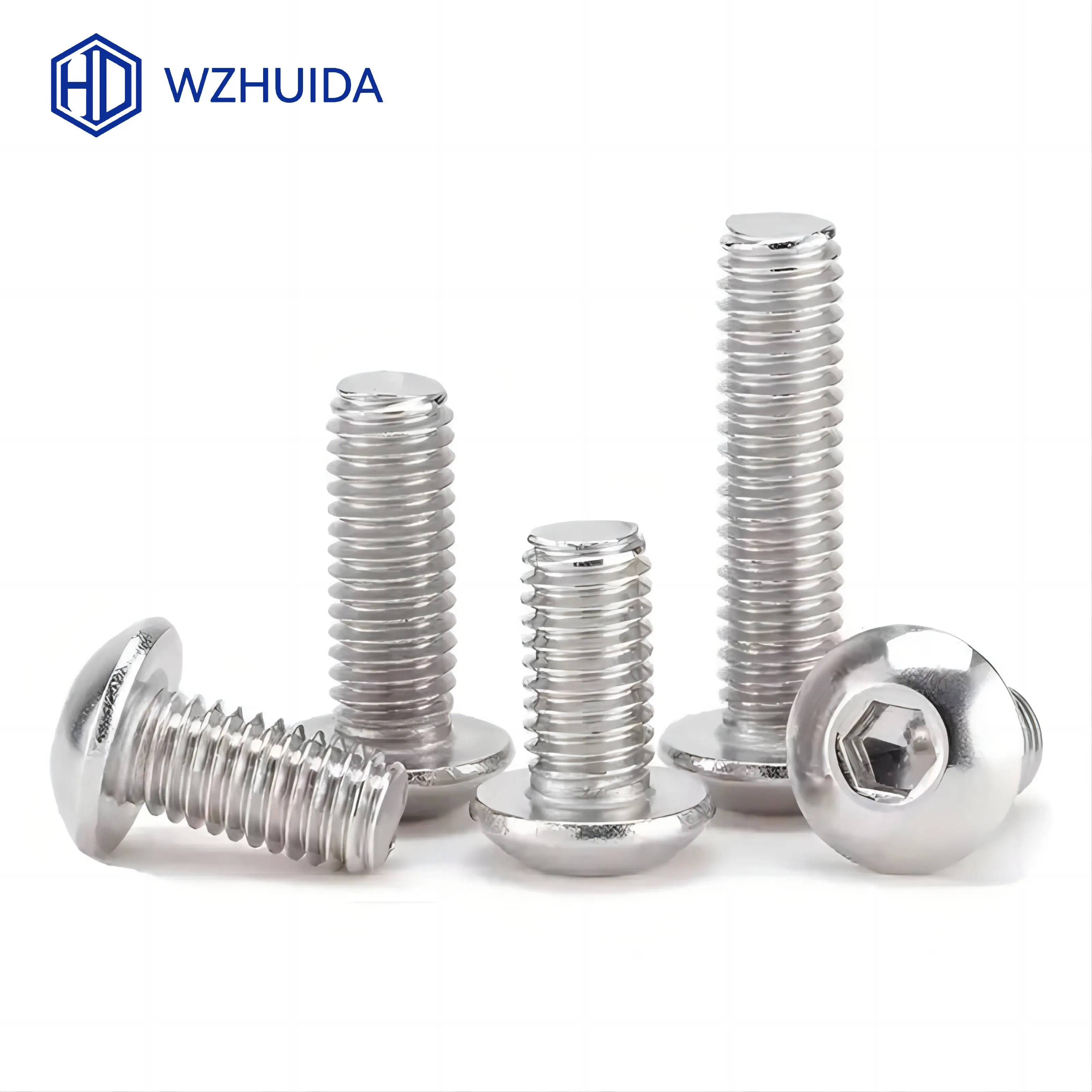 Size: M36, Length: 50mm - 5-50pcs M2 M3 M4 M5 M6 M8 M10 Hex Socket Button Head Cap Screws Stainless Steel ISO7380