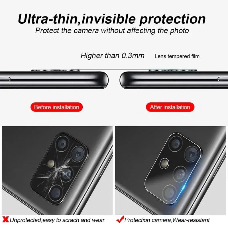 Color: Glazed, Material: Anti Blue Light - Camera Lens Tempered Glass For Samsung Galaxy Note 20 5G Note 20 Ultra Glass Protector Film