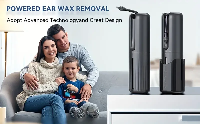 Electric Ear Irrigation Cleaner - Ear Wax Removal Tools Kit