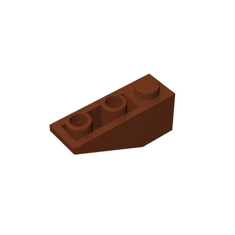 Color: Blue - Gobricks GDS-596 Slope, Inverted 33 3 x 1 compatiblewith lego 4287 pieces of children's toys Assembles Building Blocks Technical