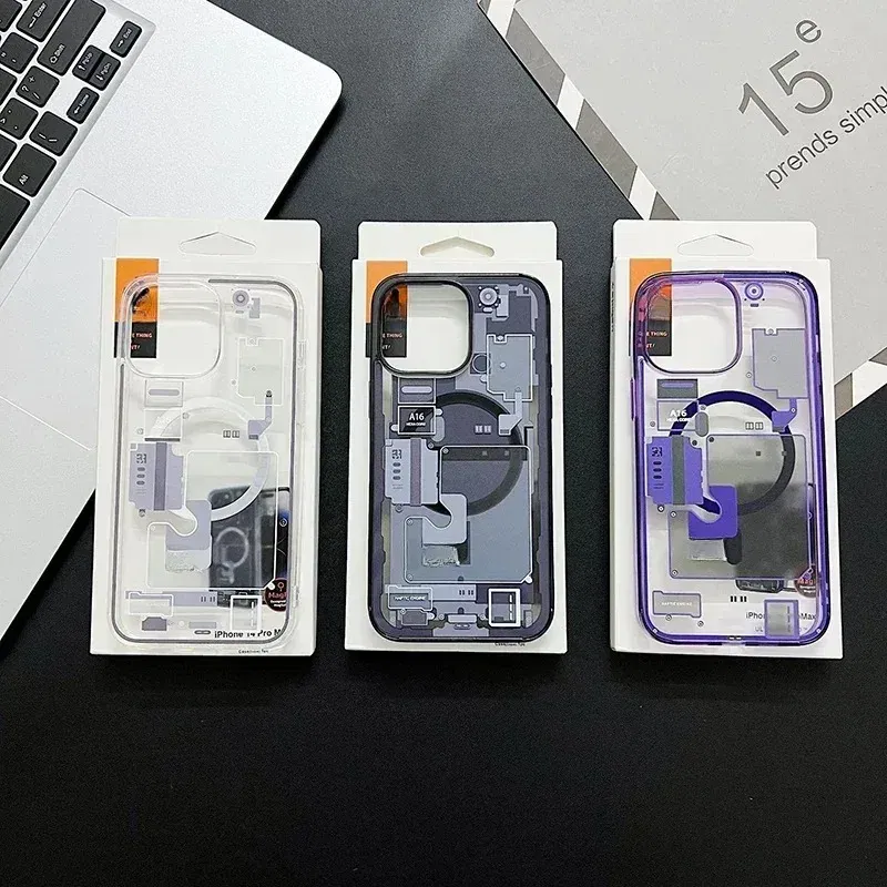 Material: Denim, Color: Sky blue - FOR 2024 Original Technology Phone Case For IPhone 15 14 13 12 Pro Max Plus Magnetic Wireless Charging High Quality Bumpers