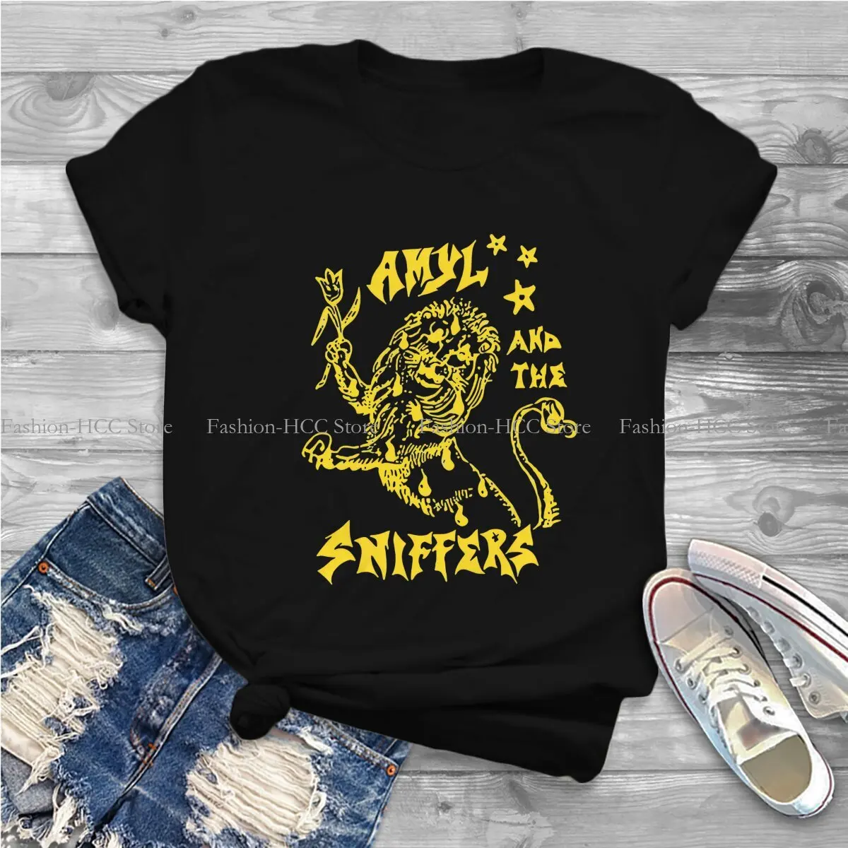 Color: black, Size: S - Classic Unique Polyester TShirt Lion Comfortable Creative Graphic  T Shirt Stuff