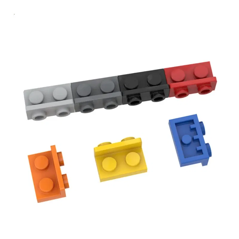 Color: Medium Dark Flesh, Size: S, Ships From: CHINA - 30PCS ANGULAR PLATE 1.5 BOT. 1X2 1/2 Compatible 99780 Plate Modified Self-Locking Bricks Building Blocks Toys Accessories