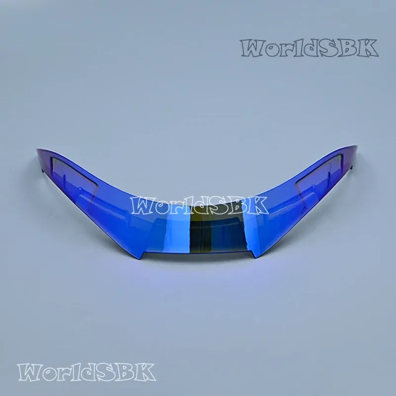 Color: Clear - Motorcycle Helmet Rear Spoiler Replacement for AGV K6 Tail Parts & Accessories