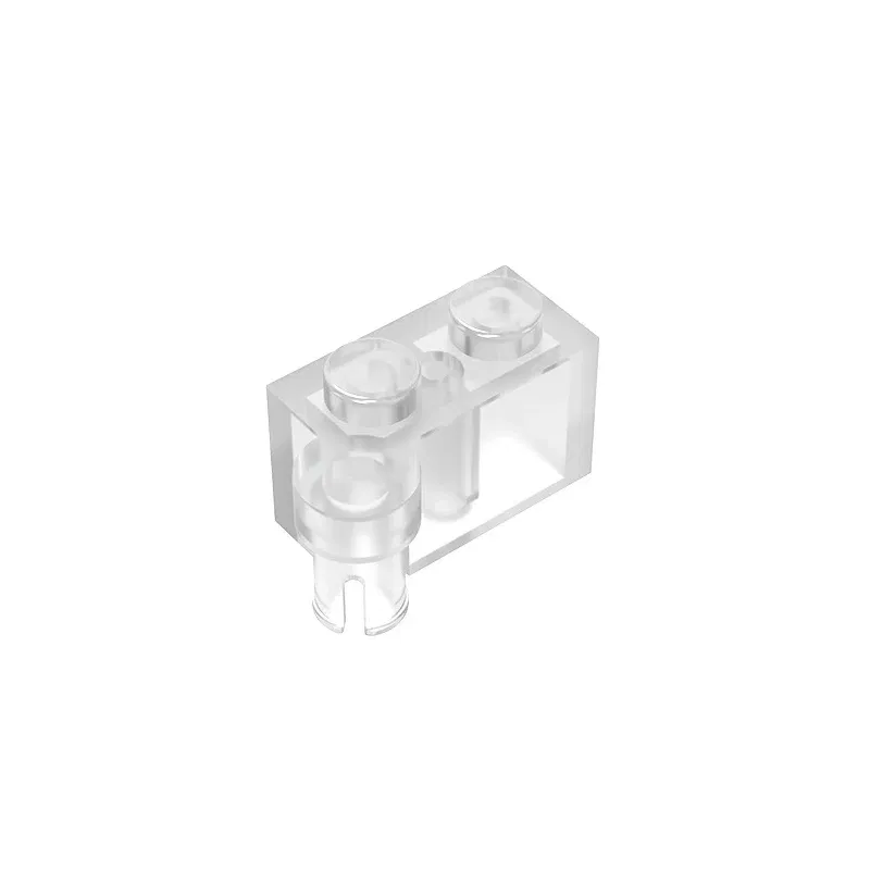 Color: Brown - Gobricks GDS-810 HINGE 1X2 UPPER PART compatible with lego 3830 children's DIY Educational Building Blocks Technical
