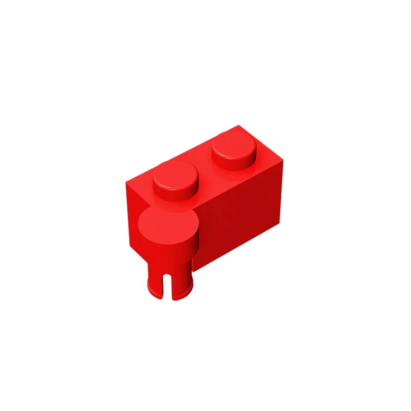 Color: Brown - Gobricks GDS-810 HINGE 1X2 UPPER PART compatible with lego 3830 children's DIY Educational Building Blocks Technical