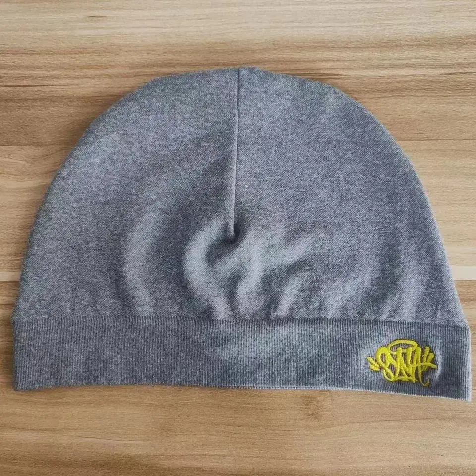 Color: black, Size: XS - SynaWorld Skull Beanie 2024 New Knitting Syna Beanie Hat Men Women Paragraph Quality Cap Y2k Warm Beanies Syna Running Cap