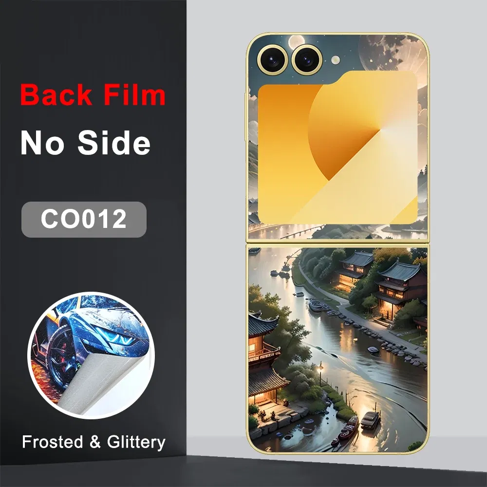 Color: Khaki, Bundle: bundle 18 - CASEKiTTY Skin For Galaxy Z Flip 5 Back Film Samsung Z Flip 6 Sticker Flip 4 3 Protective Decal Wrap Back Cover Screen Protector