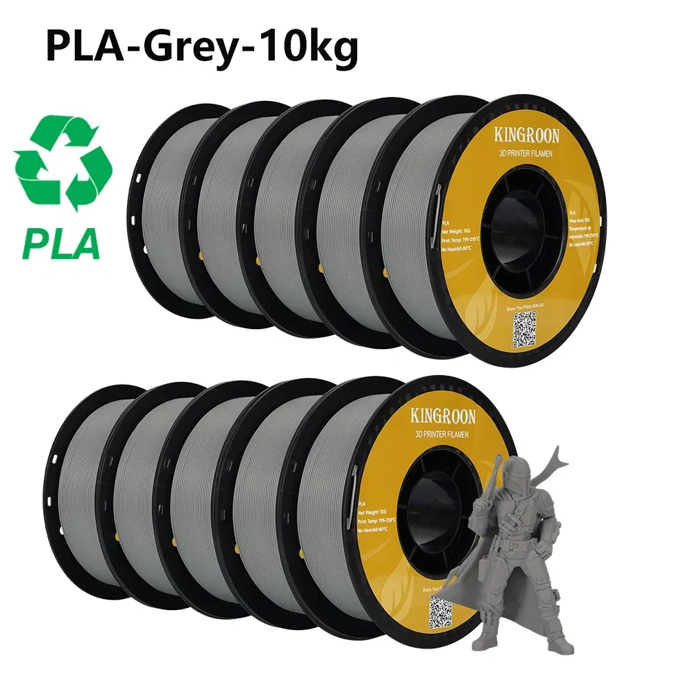 Color: BRIGHT RED, Ships From: CHINA - Top 3D Printer 10KG PLA PETG ABS Filament 3D Printing Plastic Material 1.75mm 100% No Bubble Spool