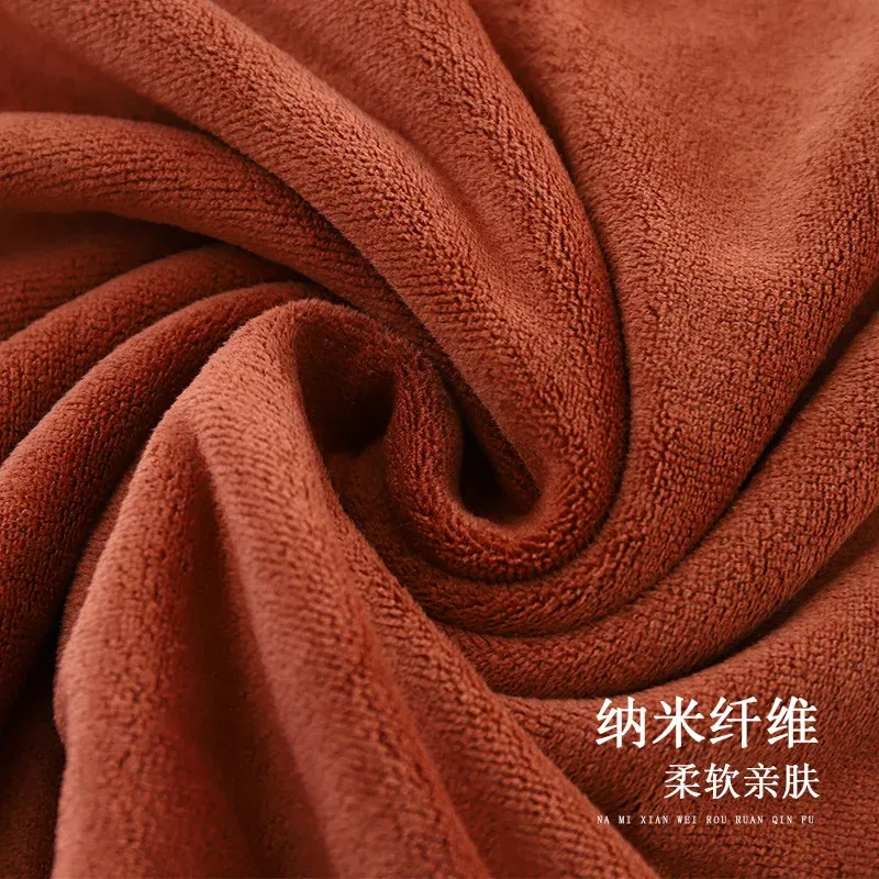 Color: 22#, Size: M - super large smooth and soft double-sided quick-drying microfiber bath towel thickened non-linting towel Sports beauty bath towe