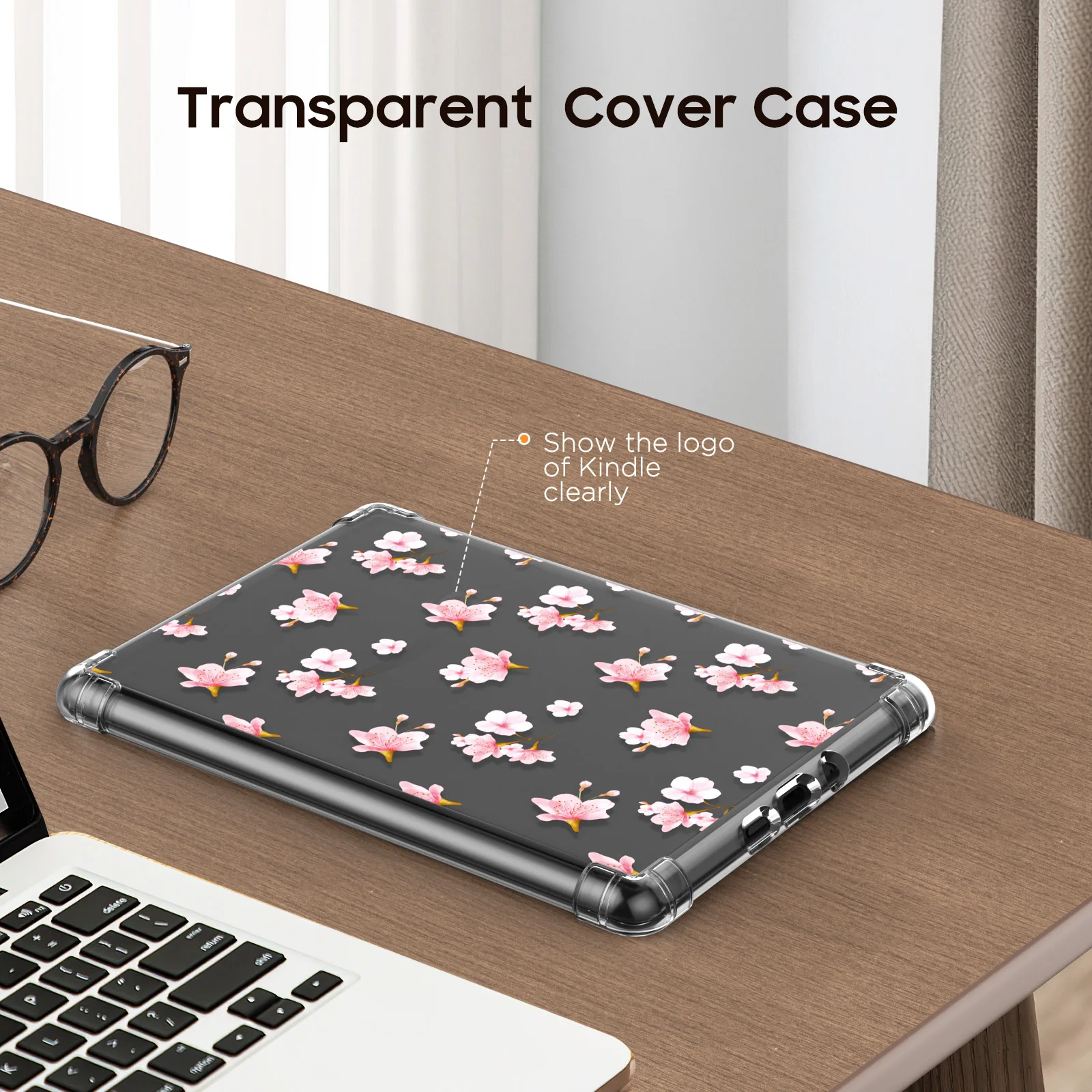 Color: MULTI, Size: eleven - Case for 6.8" Kindle Paperwhite (11th Generation-2021) Ultra Clear Soft Flexible Transparent TPU Skin Bumper Back Cover Shell