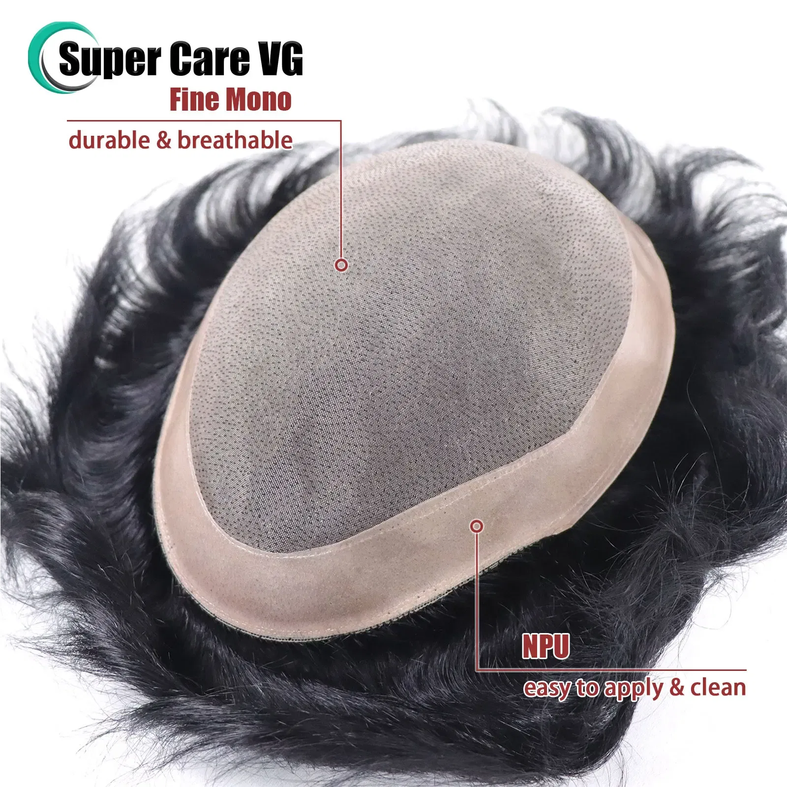 Toupee Color: 6#, Length: 6 inches, Toupee Size: 8x10 - 6*8/ 6*9/ 7*10/8*10 Lace With PU Toupee Men Breathable French Lace Front Men's Wig Human Hair Toupee Men's Replacement Systems