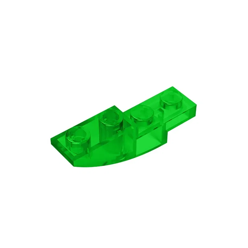 Color: WHITE - Gobricks GDS-731 BRICK 1X4X1 INV. BOW compatible with lego 13547 children's DIY Educational Building Blocks Technical
