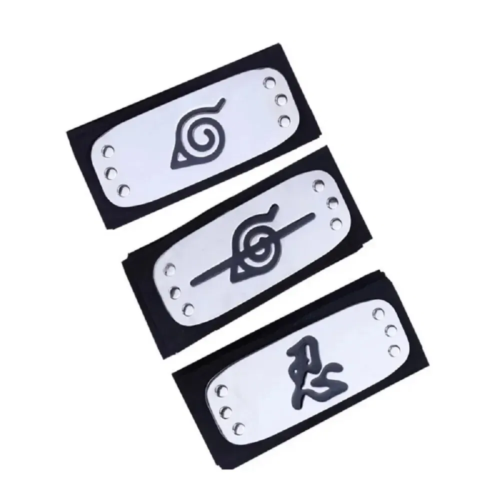 Color: Chocolate - Ninja Headband Rebel Leaf Naruto Forehead Protector Coslapaly Anime Peripheral