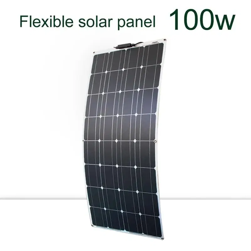 Color: Green Camouflage, Ships From: CHINA - Top Solar panel kit and 300w 200w 100w flexible solar panels 12v 24v high efficiency battery charger module