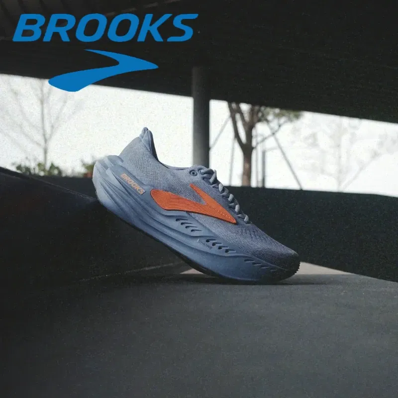Color: Gold, Shoe Size: 42 - 【Eco-Friendly 2025?‘Brooks Glycerin Max - Sustainable Materials + Max Cushion - For Green Runners & 5K Training - Wide Width