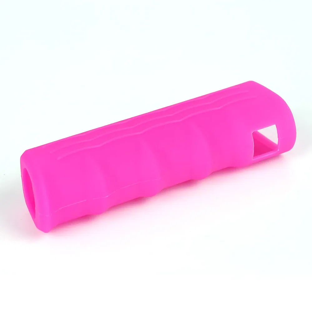 Color Name: Blue - Wholesale Cheap Price Car Interior Accessories Non Slip Comfortable Silicon Car Handbrake Lever Cover Anti Slip Hand Brake Cover
