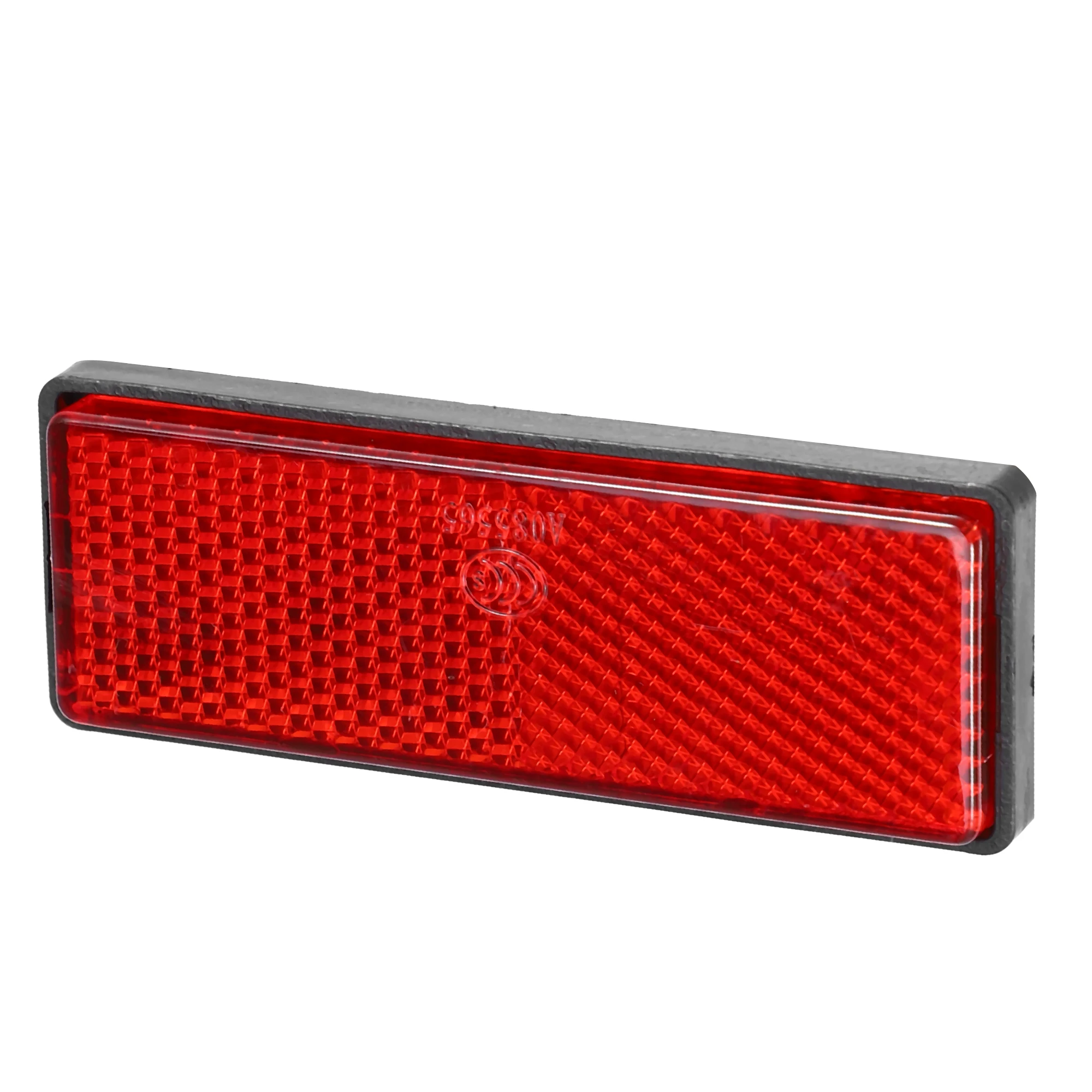 Color: Silver - UXCELL Rectangular Stick-on Safety Spoke Reflective Sticker Self Adhesive Reflector for Gate Posts Cars Trailer Motorcycle