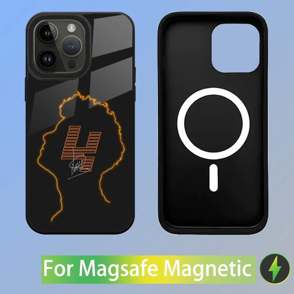 Color: GRAY, Material: Plastic - F1 Formula 1 L-Lando Norris Phone Case For iPhone 16,15,14,13,12,11,Plus,Pro,Max Mini Magsafe Magnetic Wireless Charging
