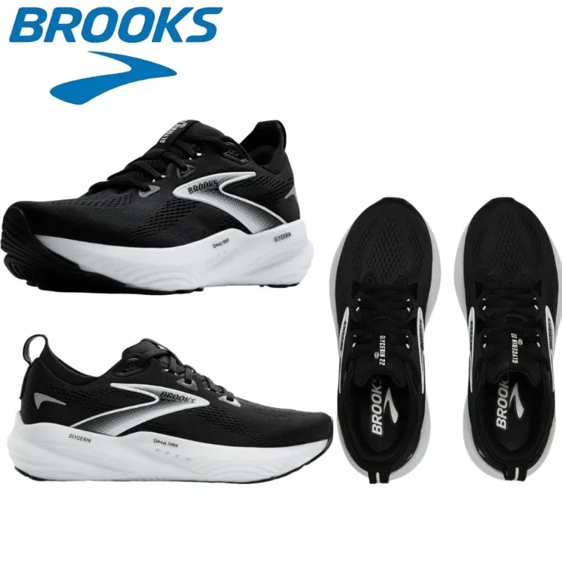 Color: Blue, Shoe Size: 45 - Brooks Women?™s &Men?™s Glycerin 22 Neutral Running Shoe Provides A Perfect Blend of Cushioning and Responsiveness