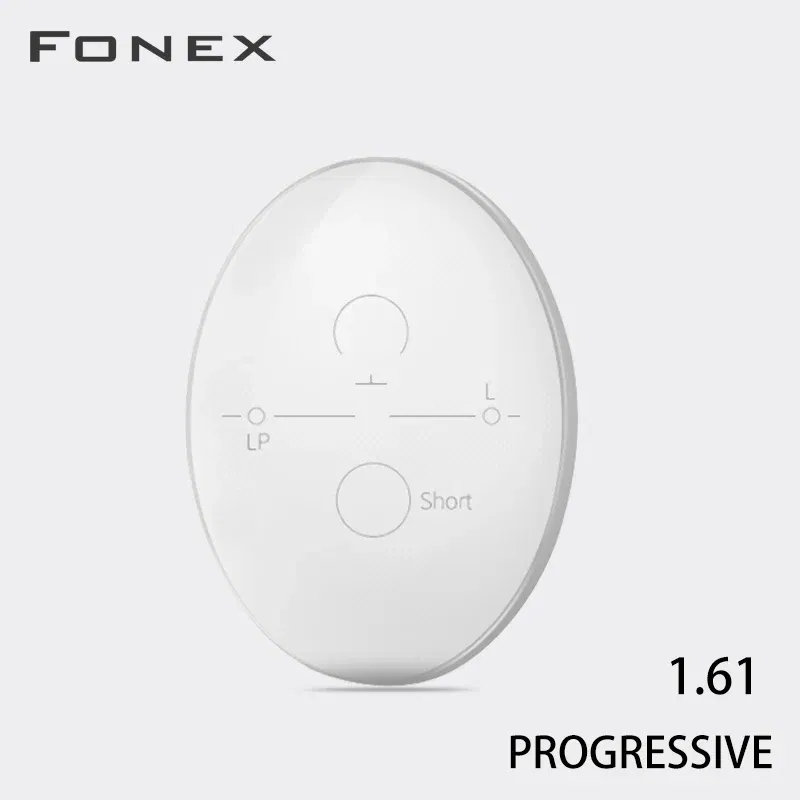 Lens Index: 1.56 - Customized 1.56 1.61 1.67 (ADD+0.75~+3.00) Progressive Multifocal Lenses Optical Hyperopia Resistance Short Middle Far Lens