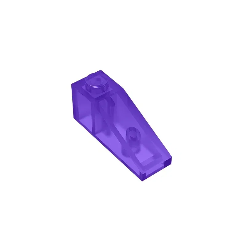 Color: DEEP BLUE - Gobricks GDS-586 Slope 33 3 x 1 compatible with lego 4286 pieces of children's DIY Building Blocks Technical Educational