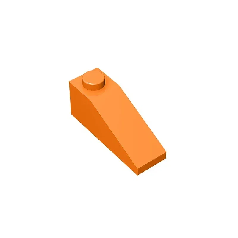 Color: DEEP BLUE - Gobricks GDS-586 Slope 33 3 x 1 compatible with lego 4286 pieces of children's DIY Building Blocks Technical Educational