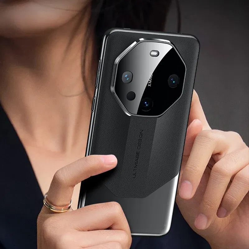 Color: Black, Material: Canvas - For Huawei Mate 60 Pro 50 40 Plus RS Case Lens Protective  Mate60 Mate60Pro 60Plus 60RS Full Cover Camera Protector Shell