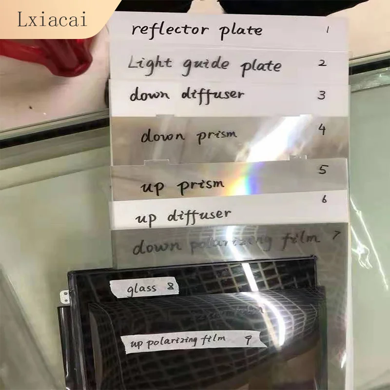 Color: Black - LCD Screen Diffuser Membrane Display Prism Film Led Light Backlight Module Diffusion Paper