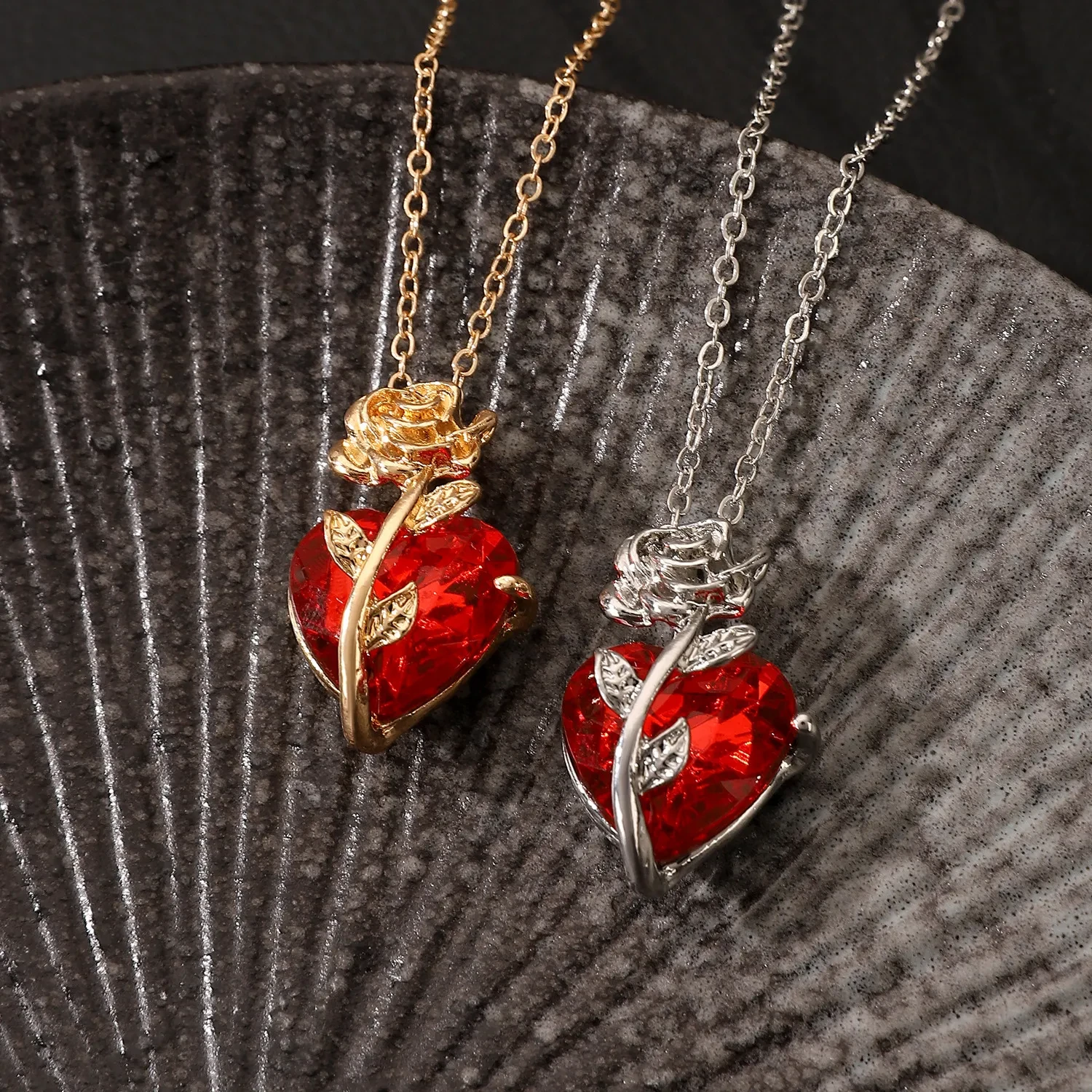 Blood Rose Necklace