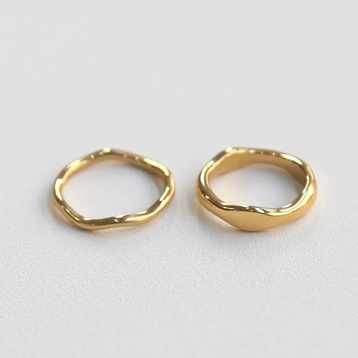 "Gemini" Stackable Rings