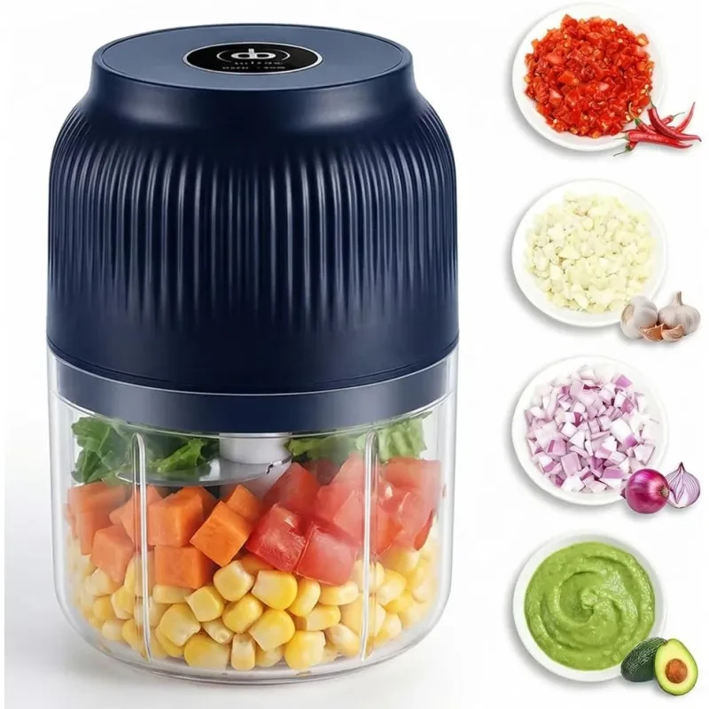 Portable Electric Mini Vegetable Chopper