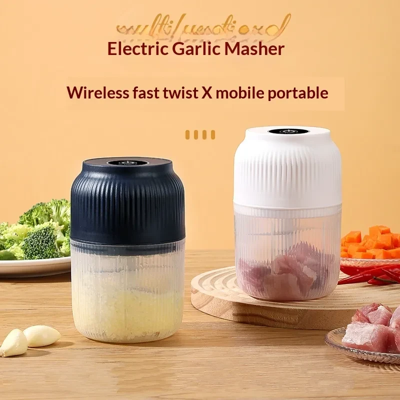 Portable Electric Mini Vegetable Chopper