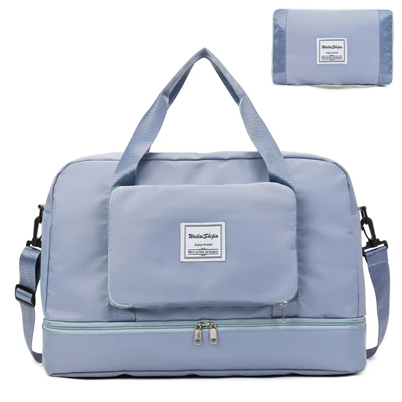 Foldable Women's Gym Duffel Bag