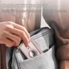 Smart Zipper RFID Slim Leather Wallet